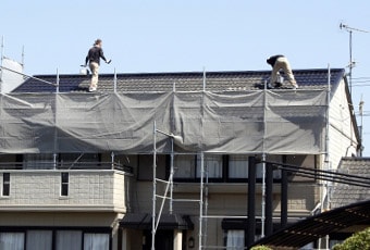 株式会社上田板金工業の事業案内｜屋根工事写真